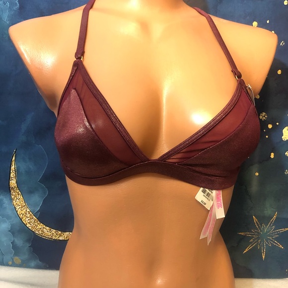 PINK Victoria's Secret Other - Maroon bralette unpadded Victoria’s Secret PINK Victoria's Secret Other - Maroon bralette unpadded Victoria’s Secret